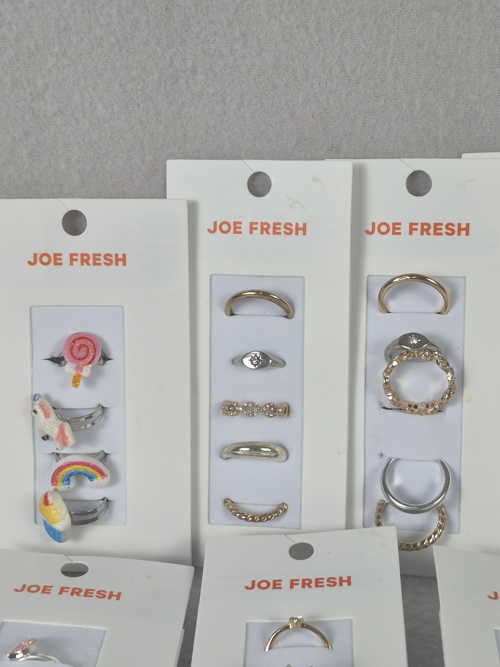 Joe Fresh Gold & Silver Tones Mixed Ring Set - Assorted Styles - Picture 3 of 12